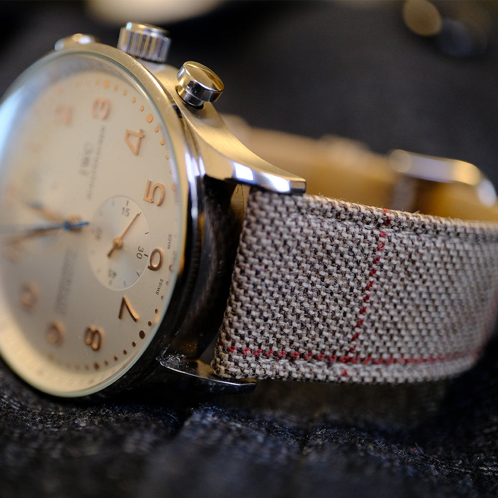 The best watch bands | Why You Should Choose Holland & Sherry Merino Wool and Mohair Fabric for Your Watch Strap