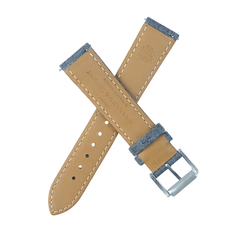 (New In)Grey Flannel Houndstooth Wool Bands