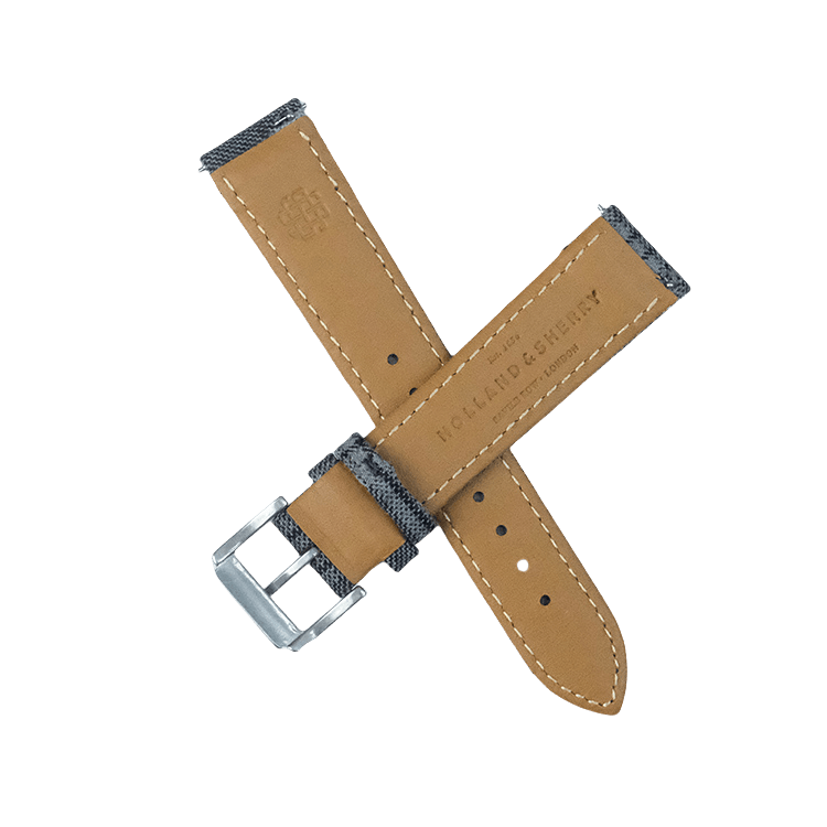 (New In)Grey and Red Striped Wool Bands