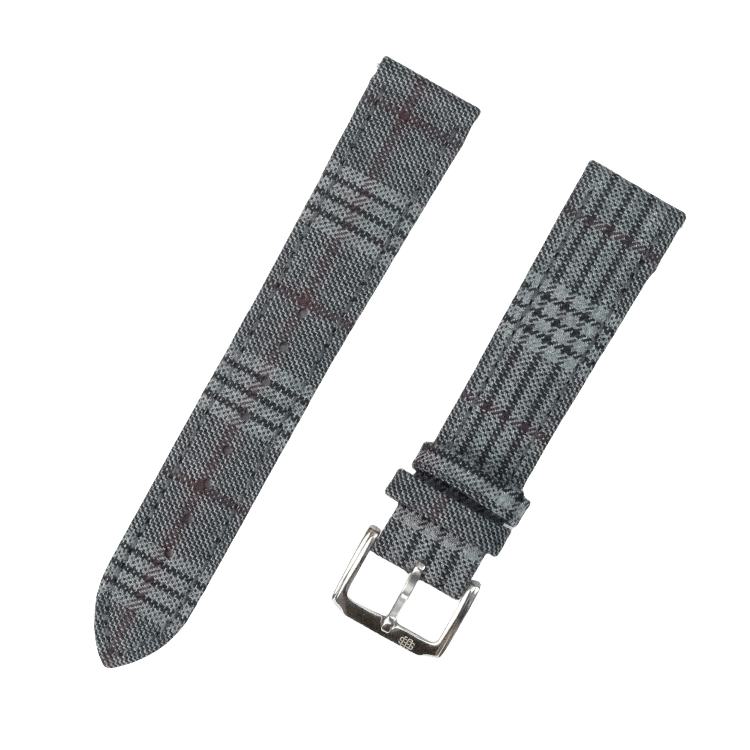 (New In)Grey and Red Striped Wool Bands