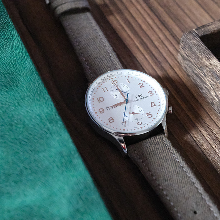 Brown Luxury English Flannel Strap