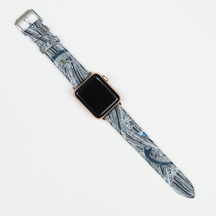 Azure Koi Dance Apple Watch Strap