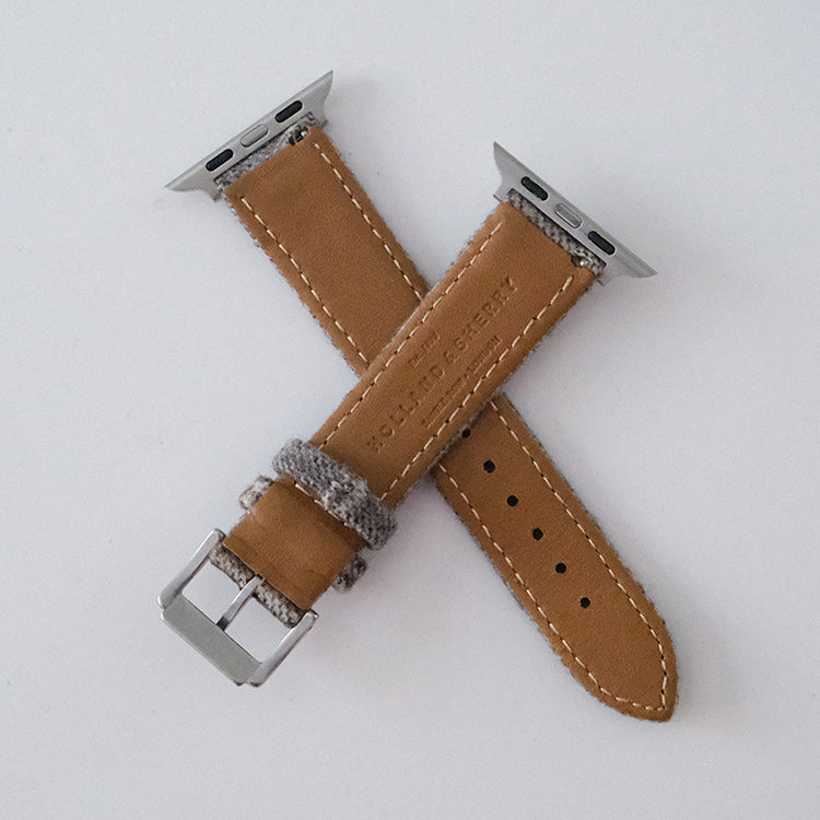 Grey Luxury English Flannel Apple Strap
