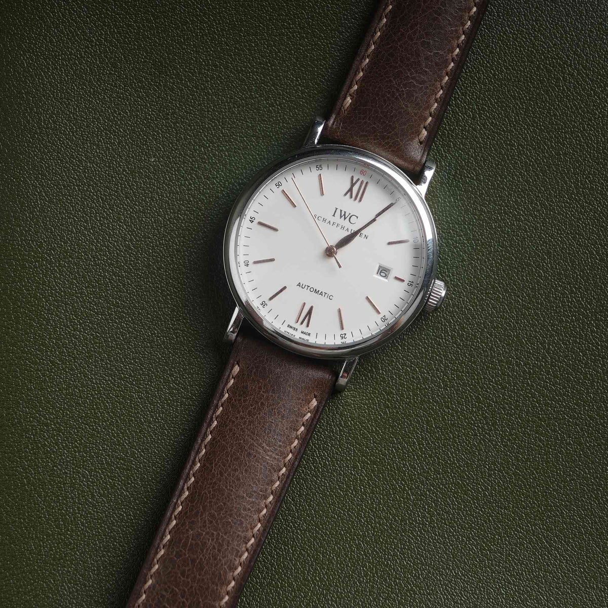 【Tuscania】Deep Brown Italian Cowhide Strap