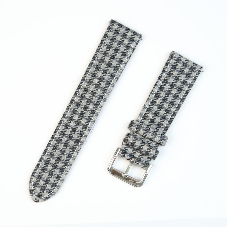 Grey Crown Classic Houndstooth Strap