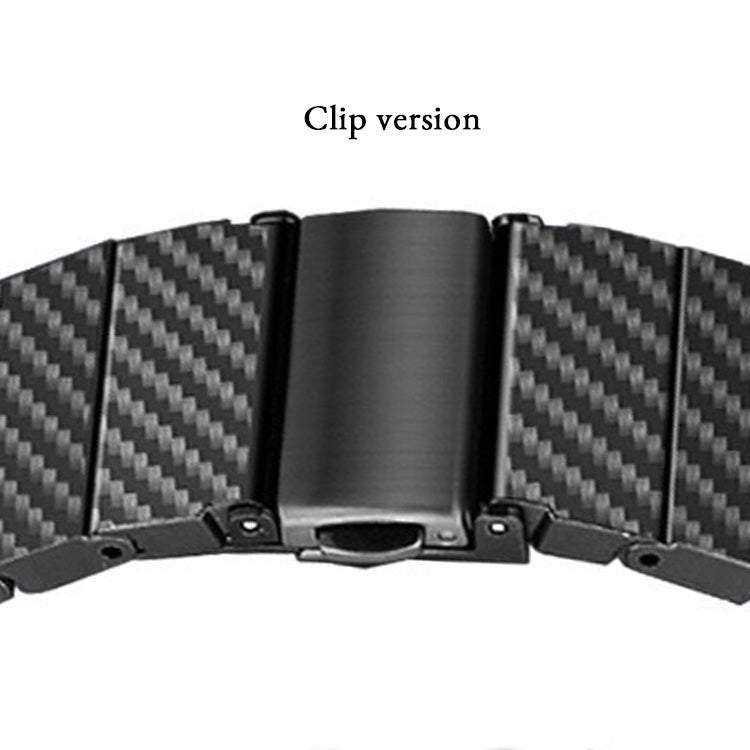 (Black)Carbon Fiber Watch Strap