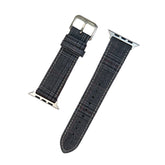 Grey & Maroon Mock Glen Check Fancy Apple Strap