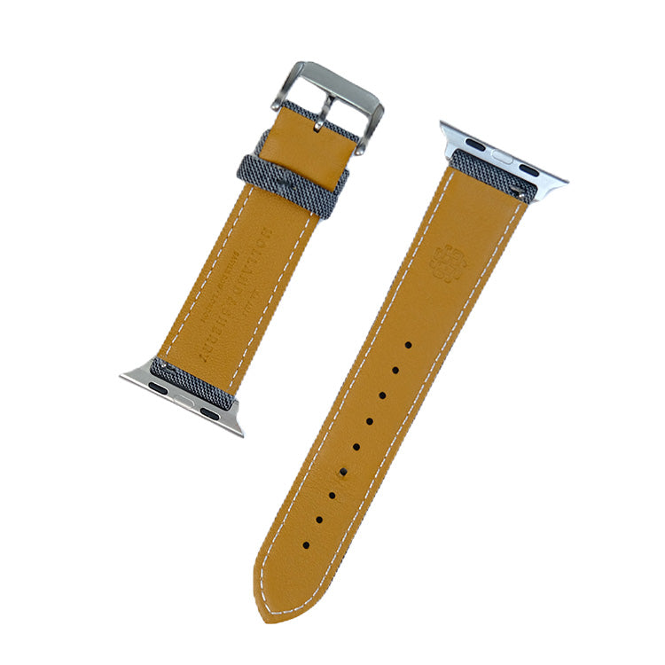 Grey Sharkskin Watch Band