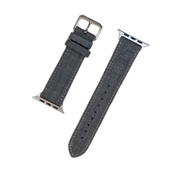 Grey Italian Tradizione Bold Sharkskin Apple Strap