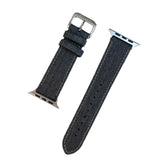 Dark Grey Cambridge Herringbone Apple Strap