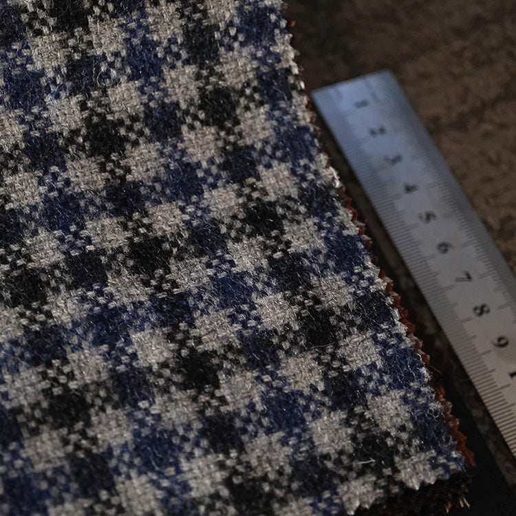 (Bespoke) Checked Wool Strap - CK03