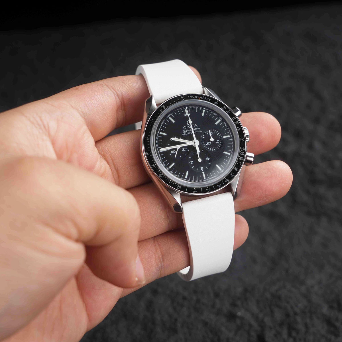 White Rubber CTS Strap