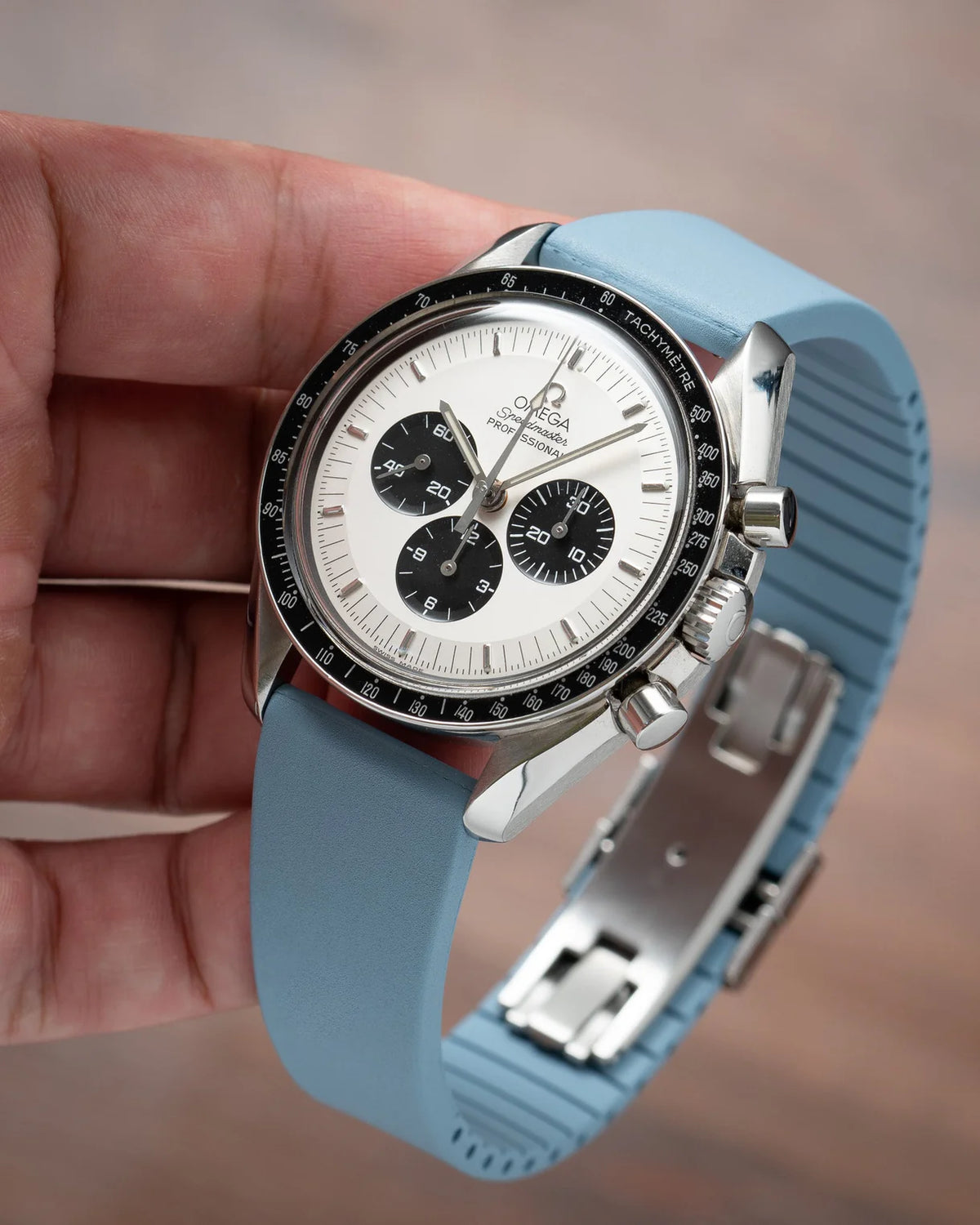 Baby Blue Rubber CTS Strap