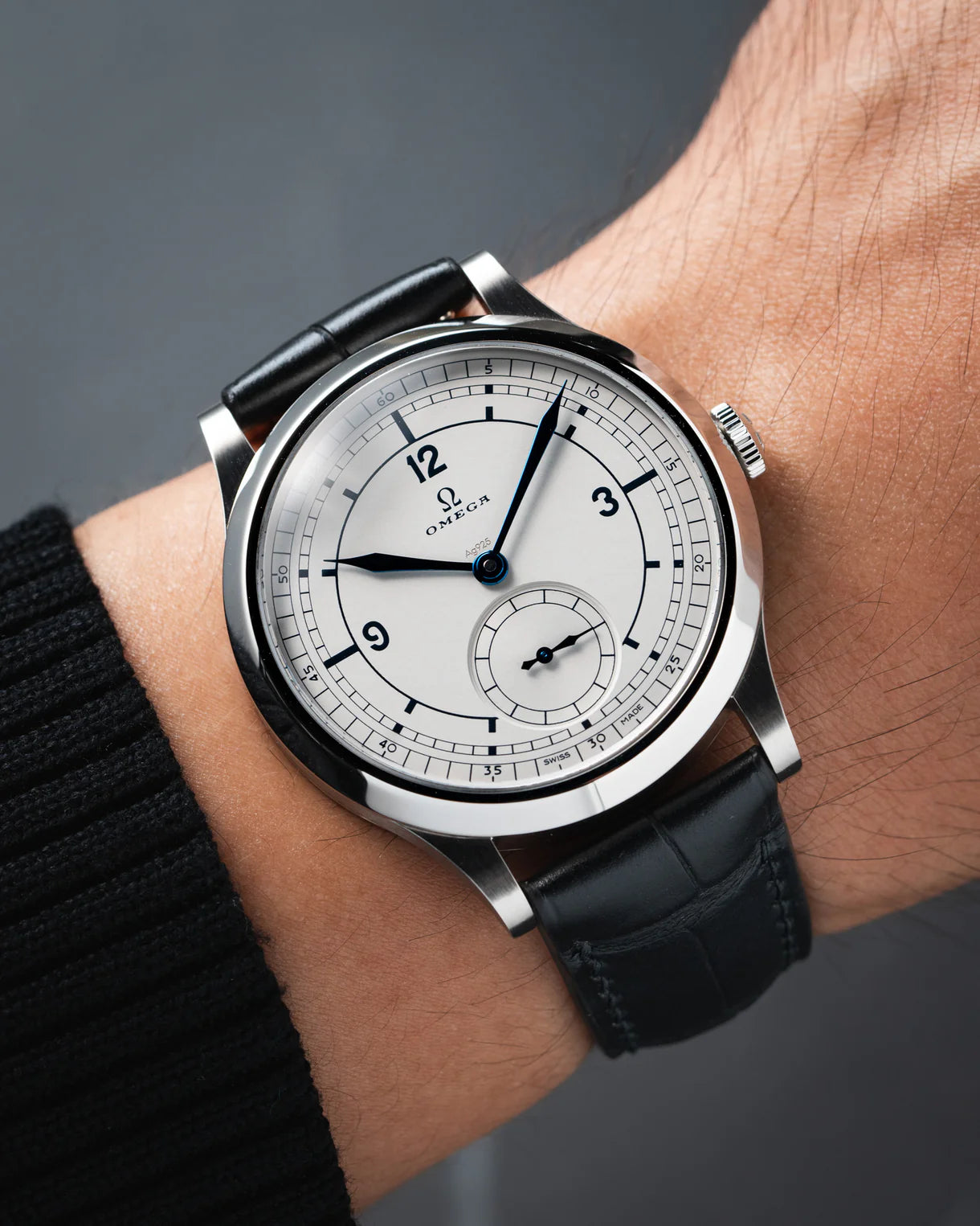 Matte Black (Double-sided) Alligator Prestige Strap