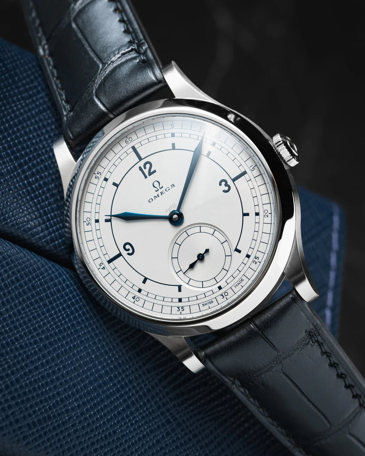 Matte Black (Double-sided) Alligator Prestige Strap