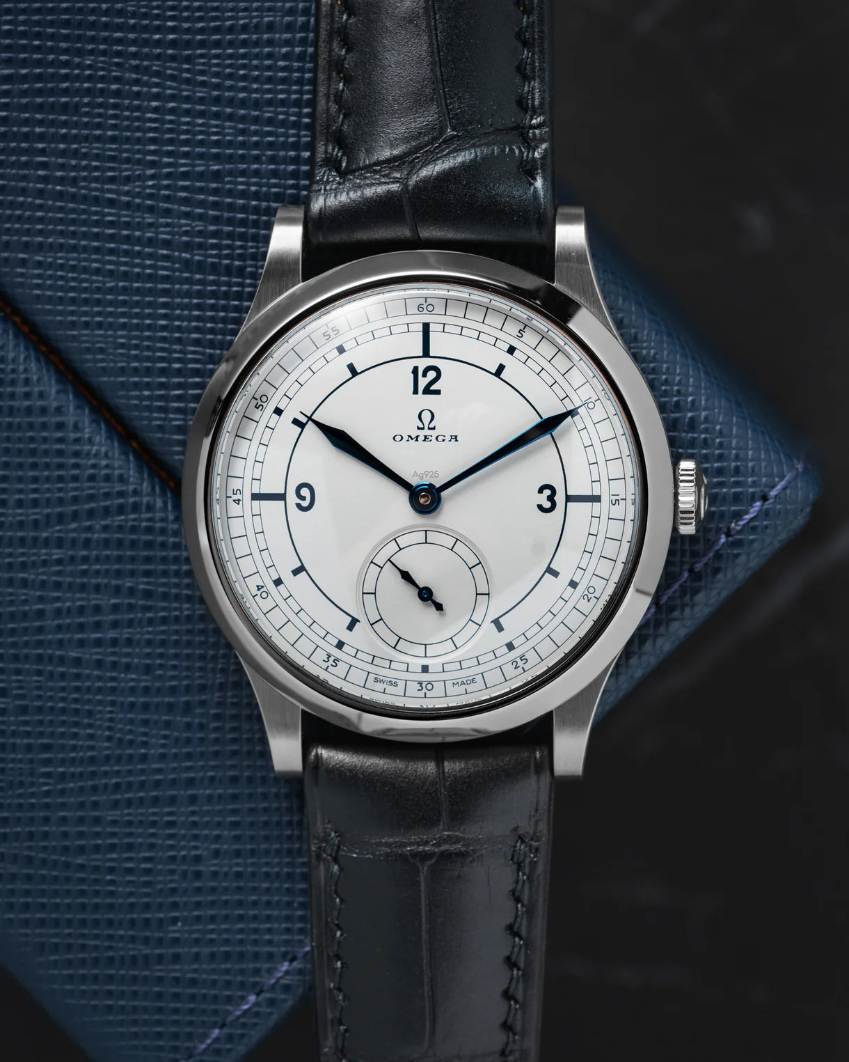 Matte Black (Double-sided) Alligator Prestige Strap