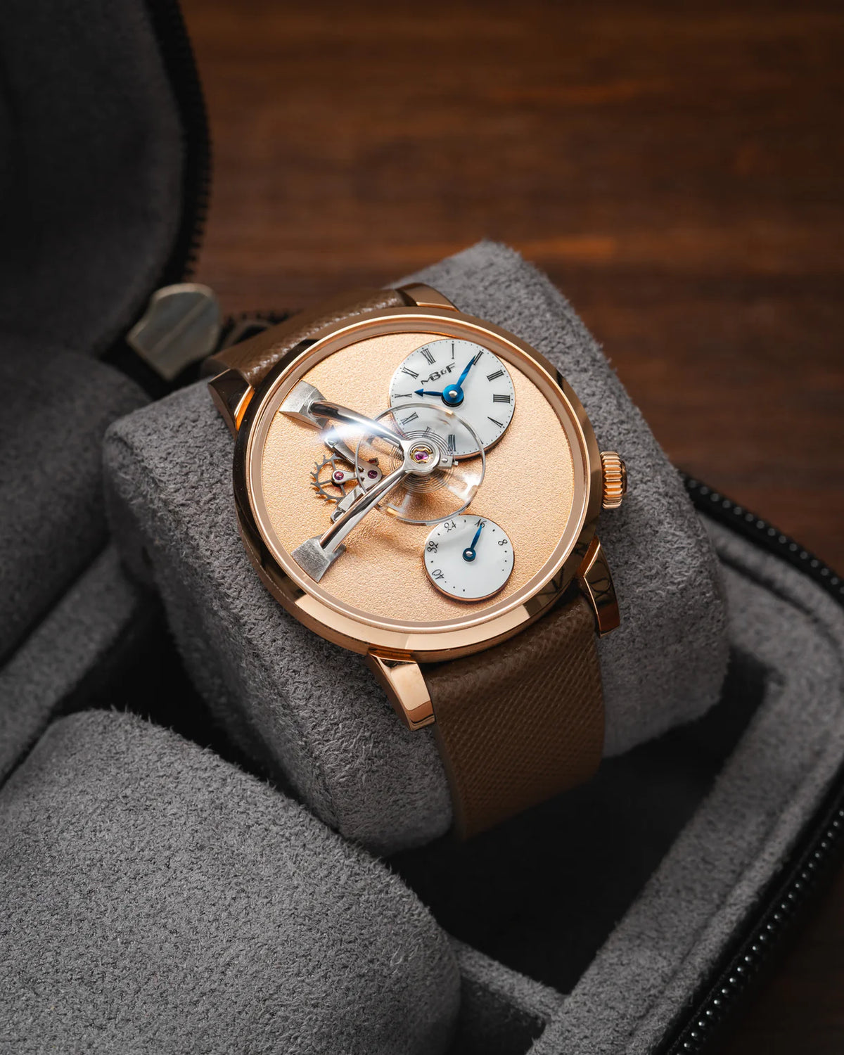 Caramel Saffiano Seamless Strap (Extra Thin)