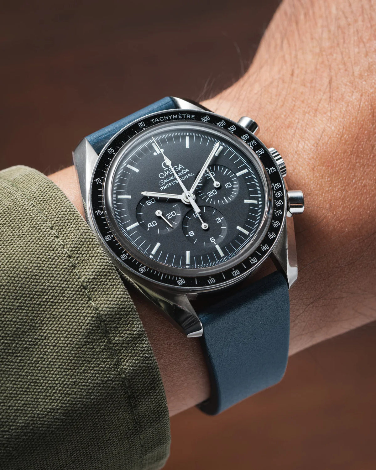 Navy Blue Rubber CTS Strap