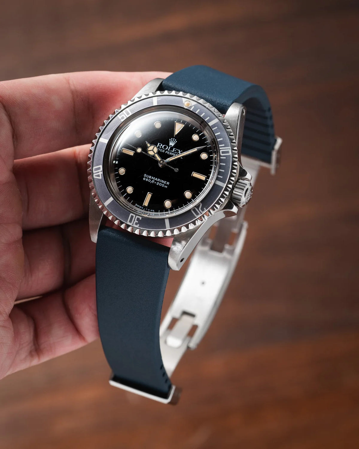 Navy Blue Rubber CTS Strap