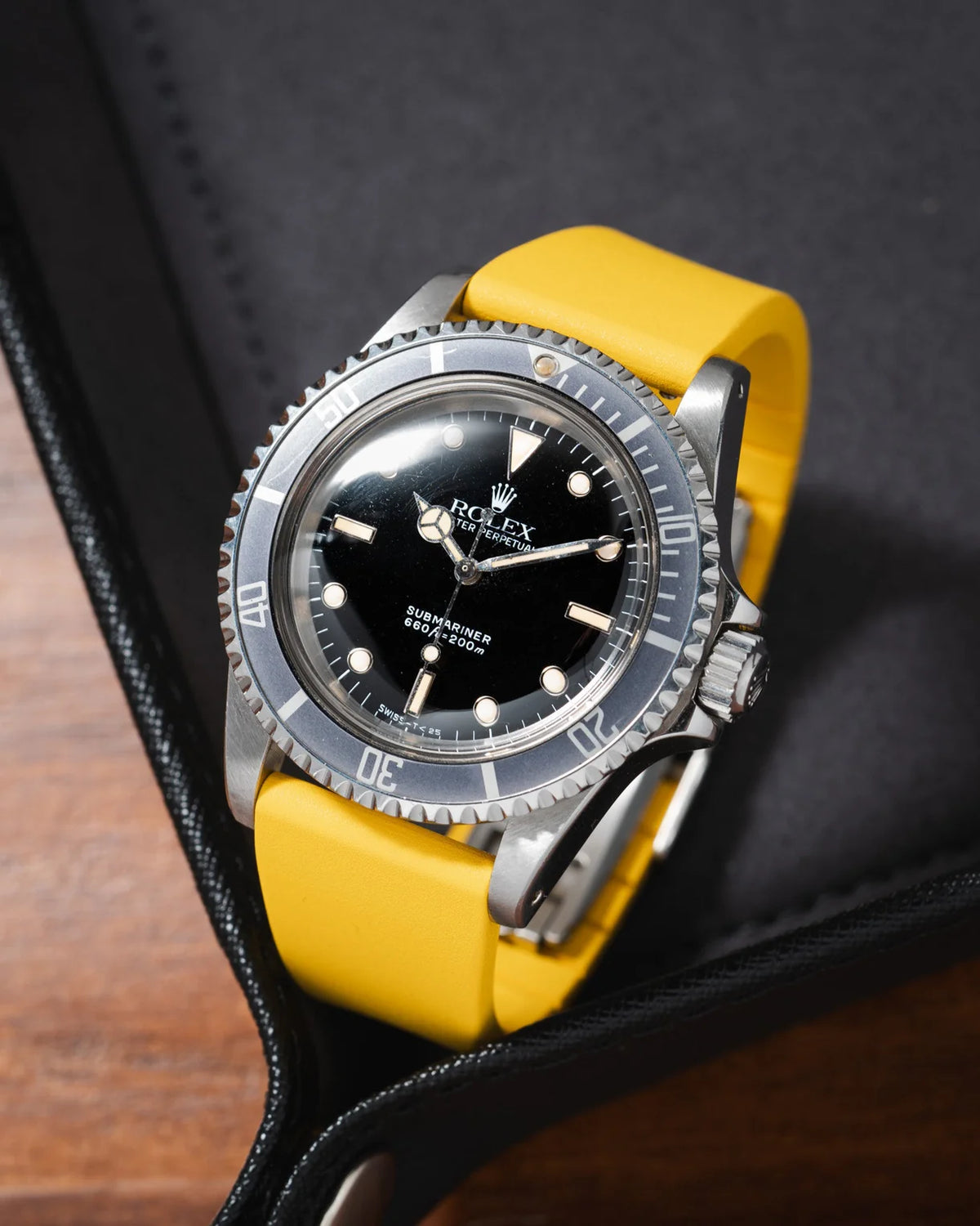 Yellow Rubber CTS Strap