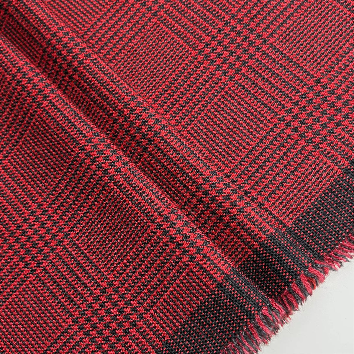 (Bespoke) Coral Red Royal Striped Watch Strap