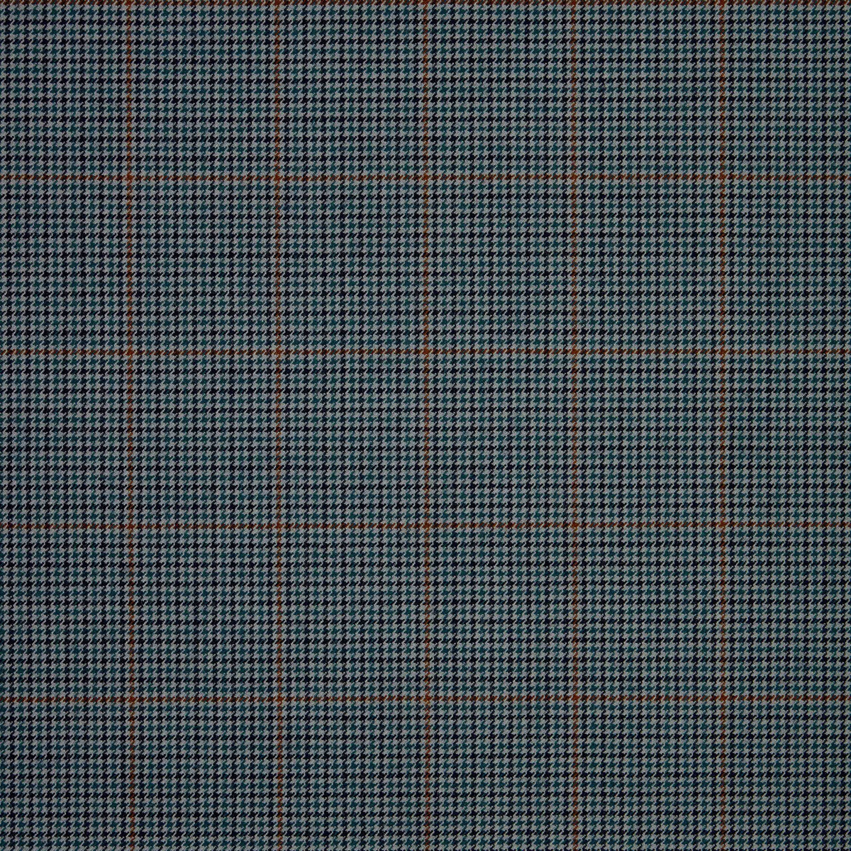 (Bespoke) Blue Windsor Houndstooth Strap