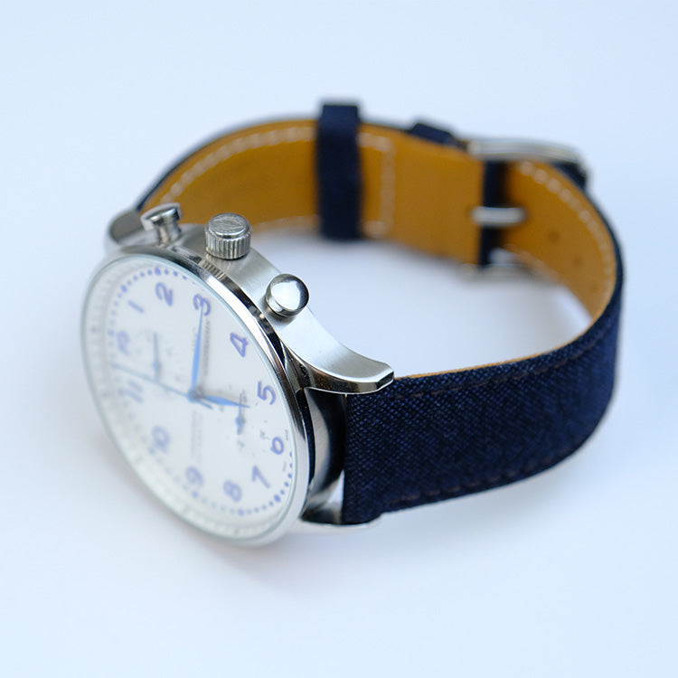 Midnight Ply Twist Solid Watch Band