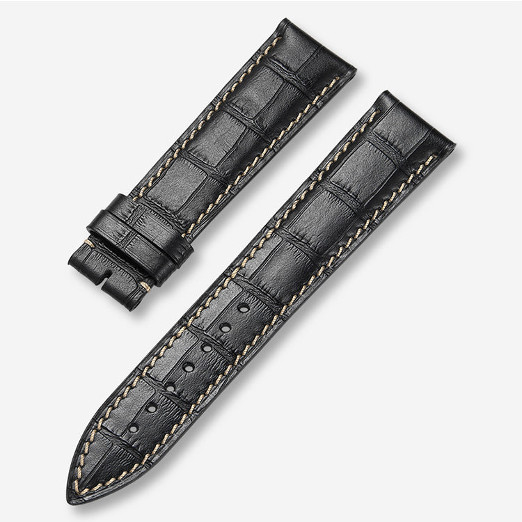 ITALIAN Calfskin Black Watch Bands (Not eligible for the buy 2, get 1 free offer)