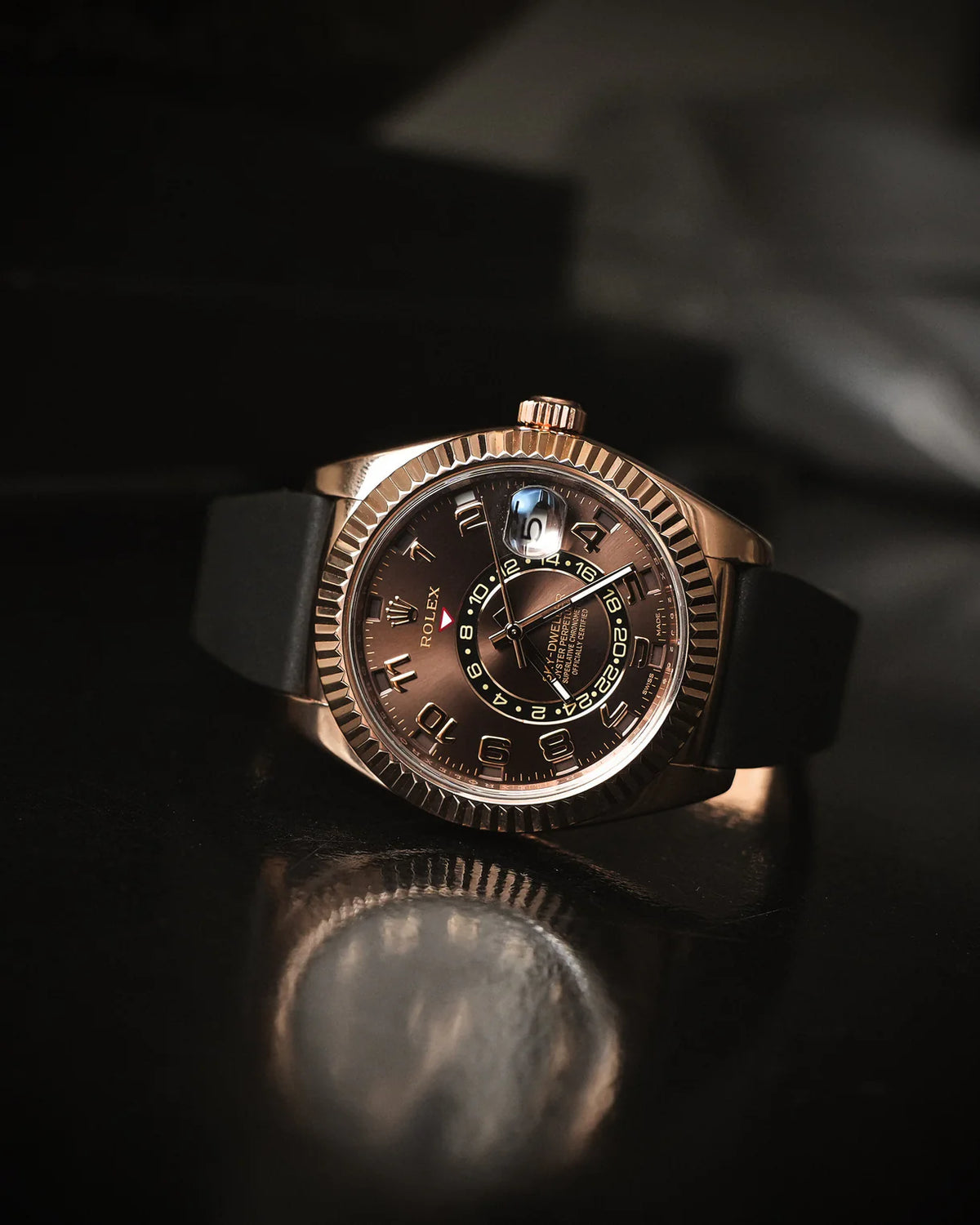 Black Rubber CTS Strap