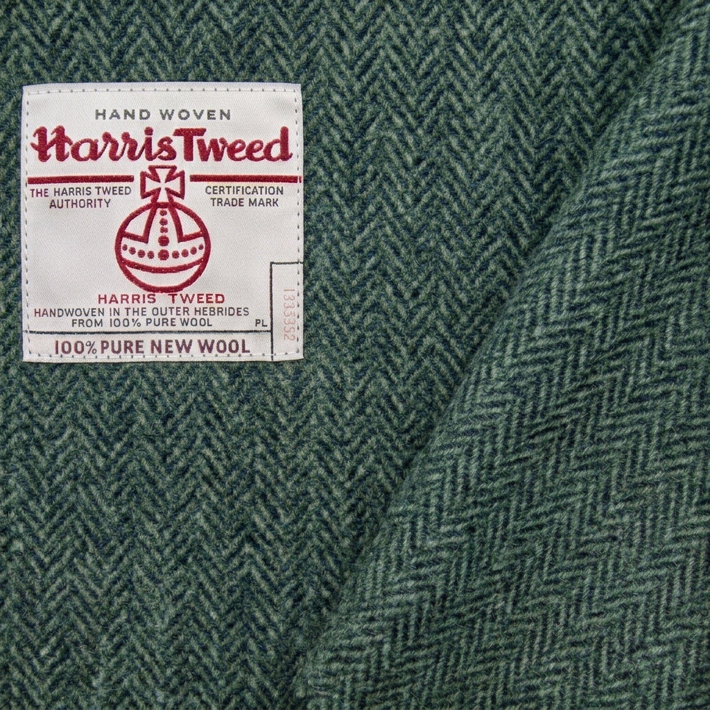 (Bespoke) HARRIS TWEED® Country Green Strap