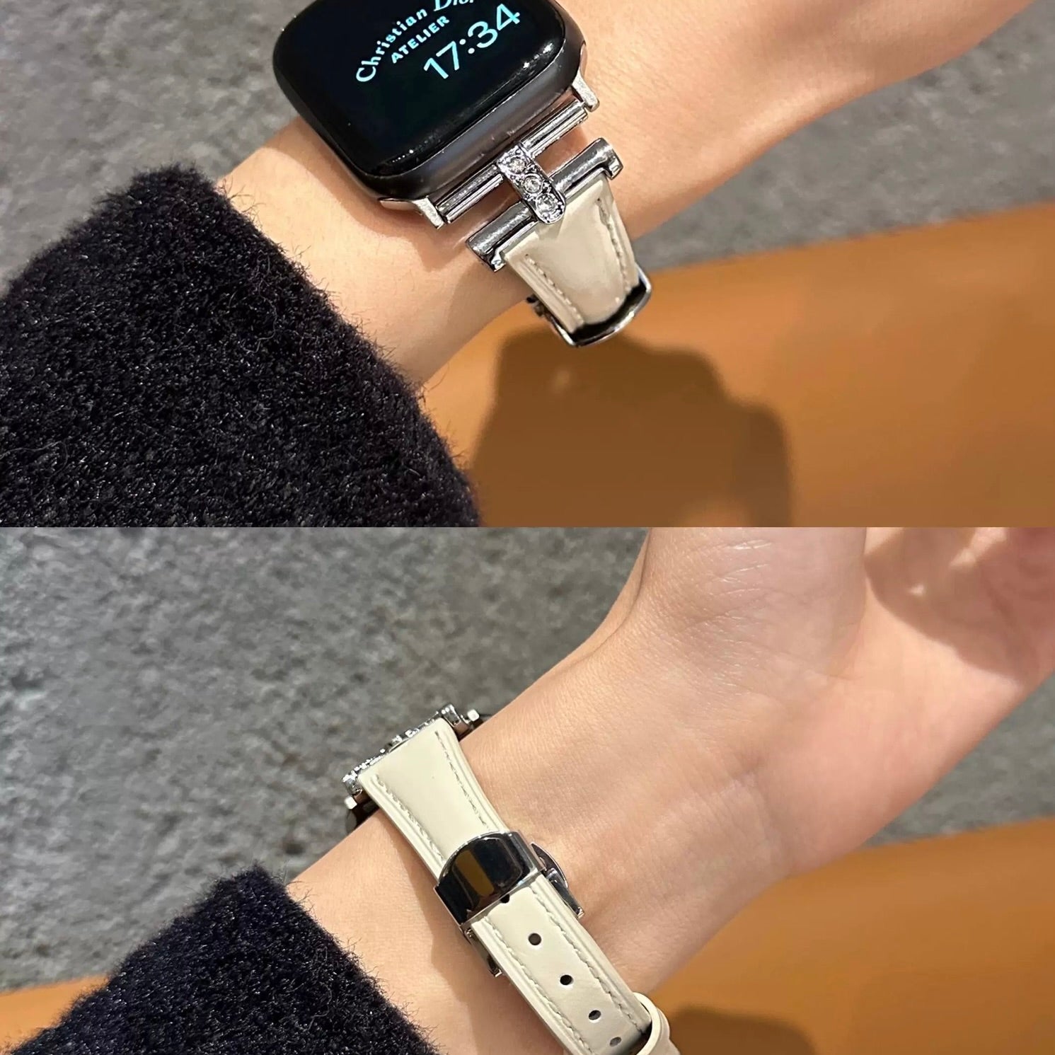 Leather Wristband Apple Watch Strap