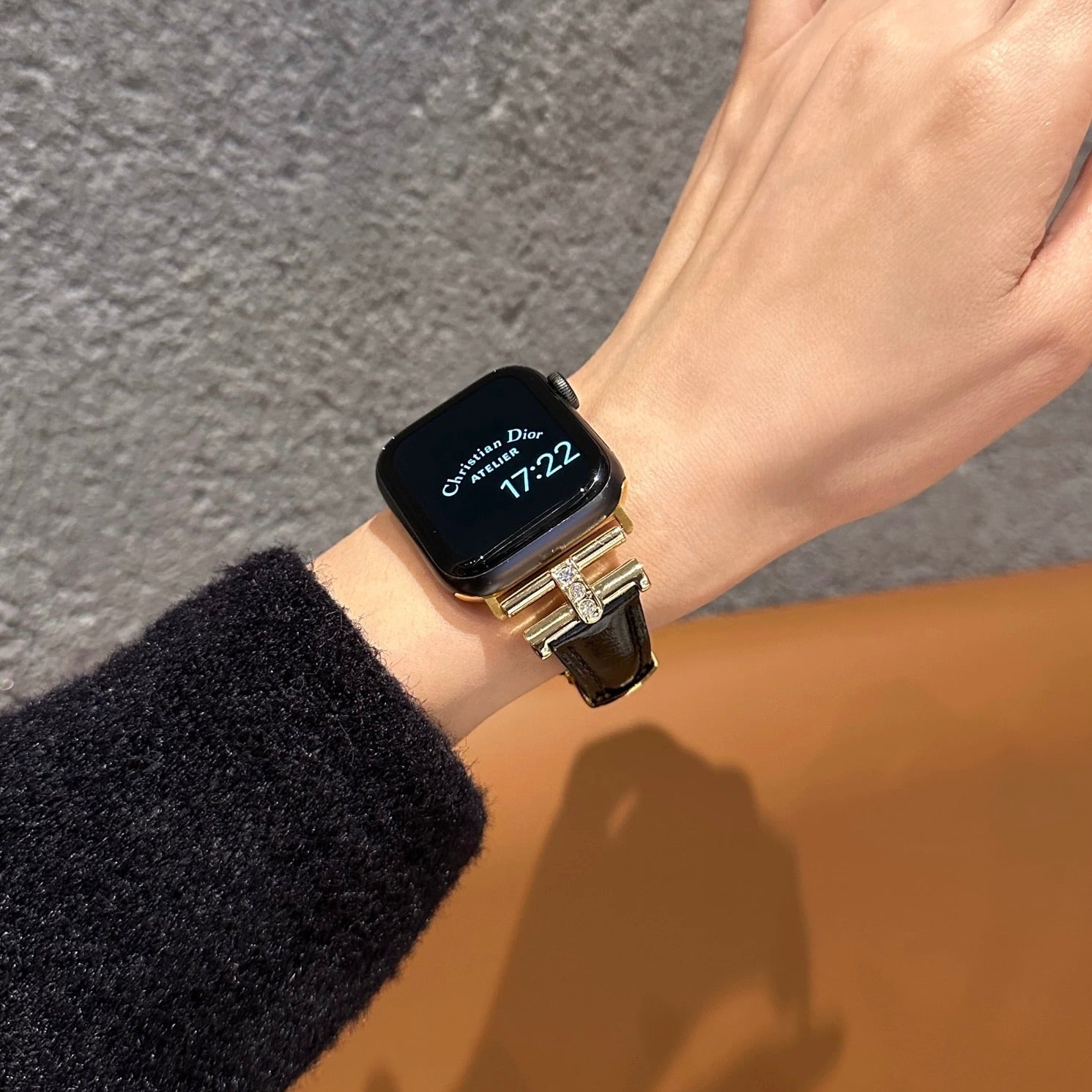 Leather Wristband Apple Watch Strap
