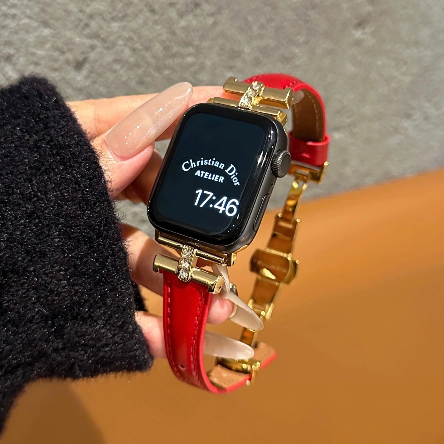 Leather Wristband Apple Watch Strap
