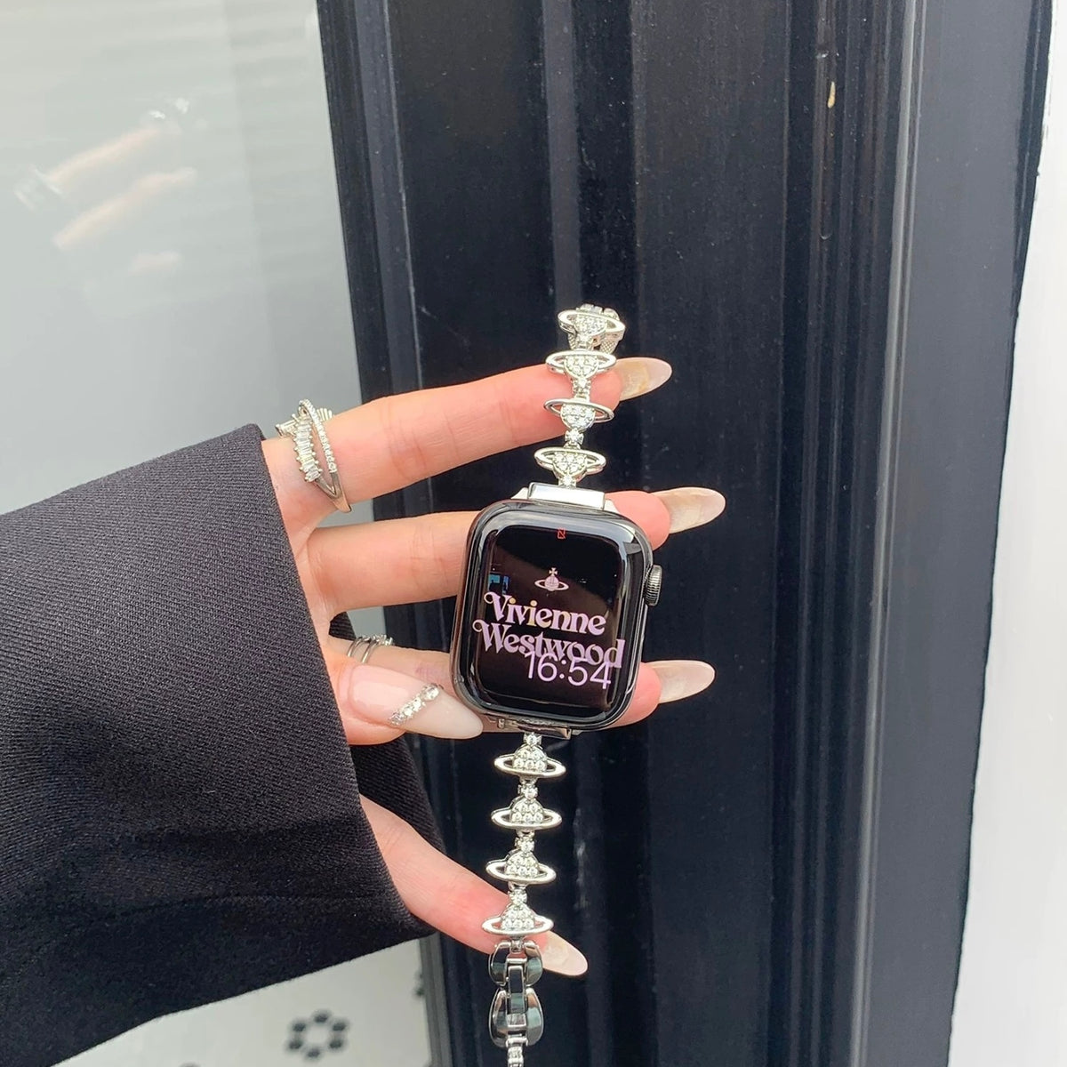 Vivienne Westwood Metal Chain Apple Watch Strap