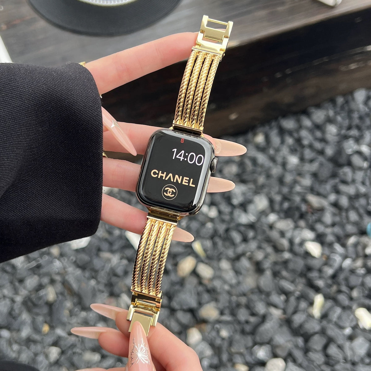 High-End Metal Bracelet Apple Watch Strap