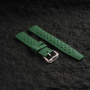 【TROPIC-FKM】Army Green DAI-EL™ Airflow Rubber Strap