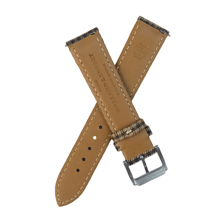 （New In）Khaki Windowpane Wool Bands