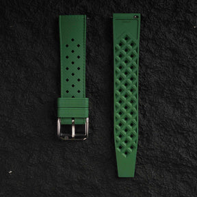 【TROPIC-FKM】Army Green DAI-EL™ Airflow Rubber Strap