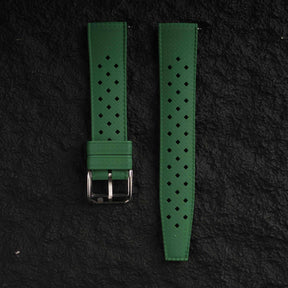 【TROPIC-FKM】Army Green DAI-EL™ Airflow Rubber Strap