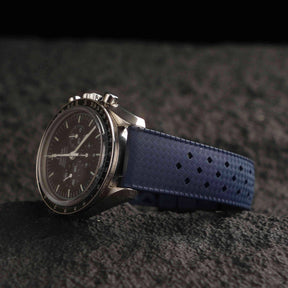 【TROPIC-FKM】Navy DAI-EL™ Airflow Rubber Strap