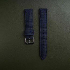 (New) Navy Blue Prince of Wales Watch Strap