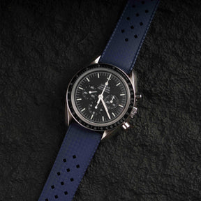 【TROPIC-FKM】Navy DAI-EL™ Airflow Rubber Strap