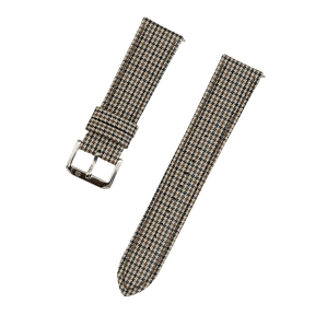 Green and Khaki Houndstooth Watch Strap