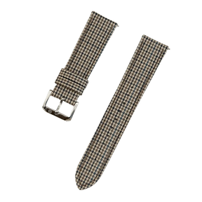 (Bespoke Item) Light Brown & Black Royal VV150 Houndstooth Strap