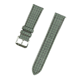 Green Houndstooth Watch Strap