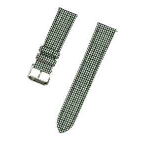 Green Houndstooth Watch Strap