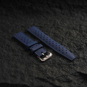 【TROPIC-FKM】Navy DAI-EL™ Airflow Rubber Strap
