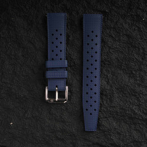 【TROPIC-FKM】Navy DAI-EL™ Airflow Rubber Strap