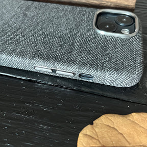 Grey Wool Phone Case—MagSafe Compatible