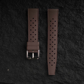 【TROPIC-FKM】Coffee DAI-EL™ Airflow Rubber Strap